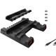 PS4 & PS5 Cooling Stand with Dual Controller Charging Dock – Multi-Function Gaming Console Organizer