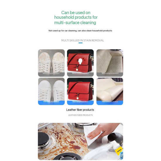 Deep Clean Any Surface Easily, One Cleaner for Home & Car – Powerful Multi-Enzyme Foam Cleaner
