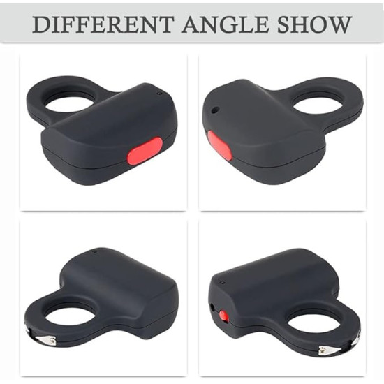 Stay Protected Anywhere – Rechargeable Knuckle-Grip Personal Safety Stun / Taser Device 