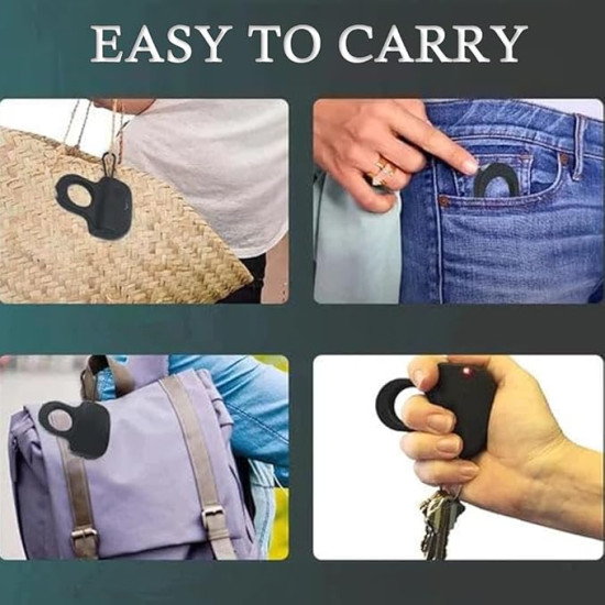 Stay Protected Anywhere – Rechargeable Knuckle-Grip Personal Safety Stun / Taser Device 