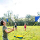 Play Badminton Anywhere – Portable Badminton Net Set with Rackets & Shuttlecocks