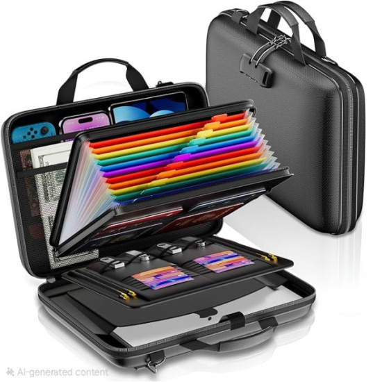 Protect Your Important Documents – Fireproof And Water Resistant Organizer Box