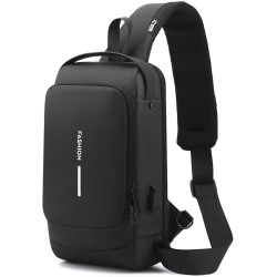 Carry Smart & Stay Secure – Waterproof Anti-Theft Travel Bag with USB Charging