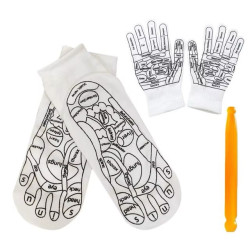 Reflexology Spa-Socks and Gloves Tool Set Reflexology Spa-Socks and Gloves Tool Set
