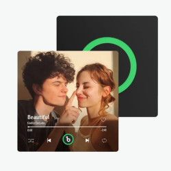 Personalized Photo & Music Fridge Magnet Personalized Photo & Music Fridge Magnet