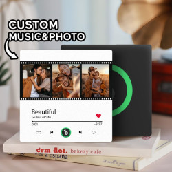 Personalized Photo & Music Fridge Magnet Personalized Photo & Music Fridge Magnet