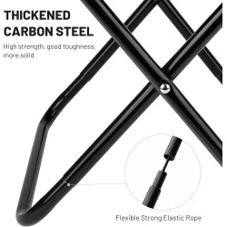 Quick Seat for Hiking, Fishing & Travel – Lightweight Seat for Any Adventure – Portable Collapsible Camping Stool