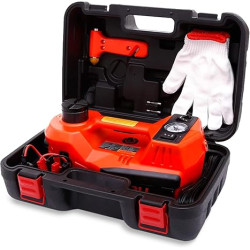 Electric Car Jack 5 Ton 12V Electric Jack with Built-in Inflatable Pump