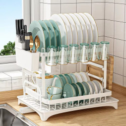 2 TIER DISH DRYING RACK 2 TIER DISH DRYING RACK