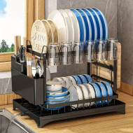 2 TIER DISH DRYING RACK 2 TIER DISH DRYING RACK
