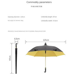 Double Layer Golf Umbrella with Automatic Straight Stem Double Layer Golf Umbrella with Automatic Straight Stem