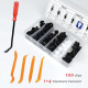Fix Loose Bumpers & Panels Fast – 105PCS Car Retainer Clip Kit with Removal Tool