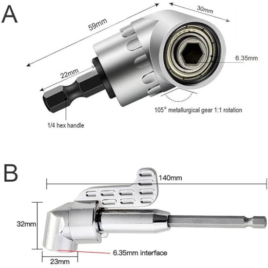 105 Degree Angle Screwdriver 105 Degree Angle Screwdriver