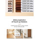 12-ColorFiller Sticks & Wax Crayons for Multi-purpose Surface Restoration