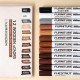 12-ColorFiller Sticks & Wax Crayons for Multi-purpose Surface Restoration