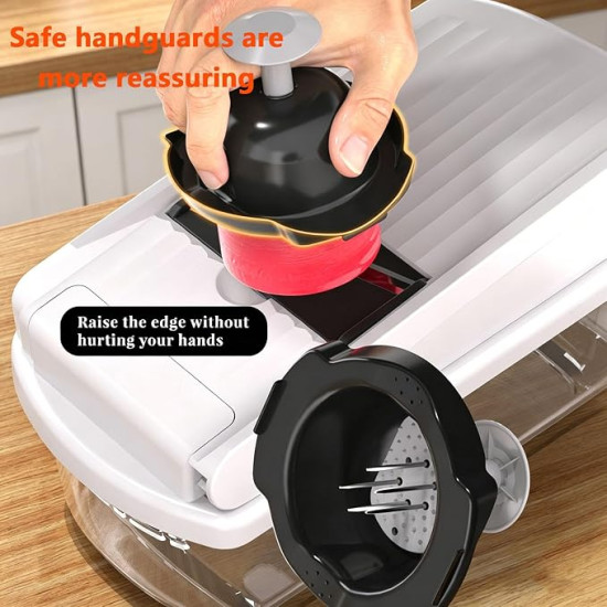 15-in-1 Vegetable Chopper & Mandoline Slicer | Kitchen Food Dicer