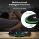 15W Fast Wireless Charger Pad  – Qi Charging Station with Power Adapter