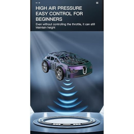 The Car That Flies – 2-in-1 Air-Ground RC Drone Car with Colorful LED Lights