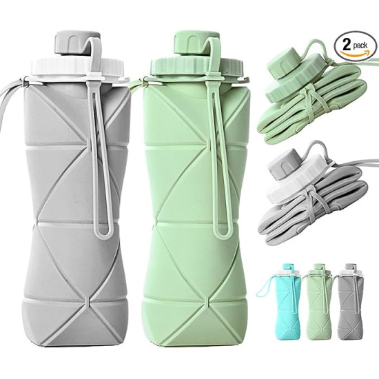 2pcs Collapsible Water Bottles