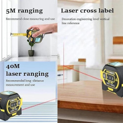 3-in-1 Digital Laser Tape Measure