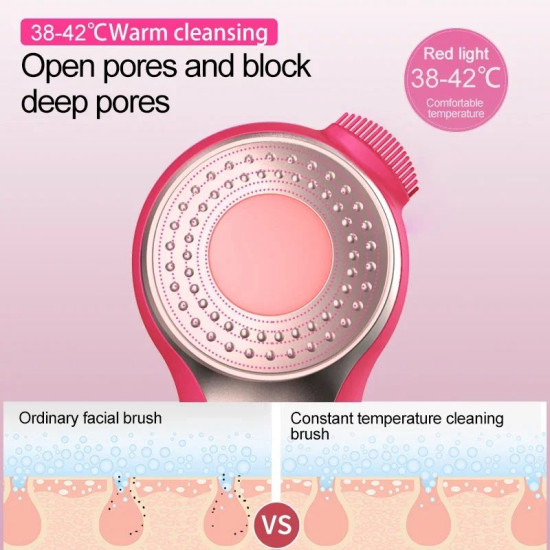 3-in-1 Facial Silicone Cleansing Brush