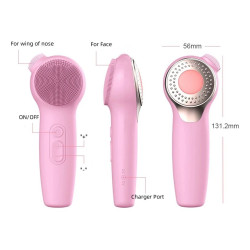 3-in-1 Facial Silicone Cleansing Brush