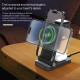 3-in-1 Fast Wireless Charging Station for iPhone, Samsung, Apple Watch & Earbuds – Wireless Charger Stand