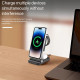 3-in-1 Fast Wireless Charging Station for iPhone, Samsung, Apple Watch & Earbuds – Wireless Charger Stand