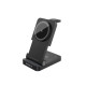 3-in-1 Fast Wireless Charging Station for iPhone, Samsung, Apple Watch & Earbuds – Wireless Charger Stand
