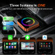 3-in-1 Wireless Apple CarPlay & Android Auto Adapter