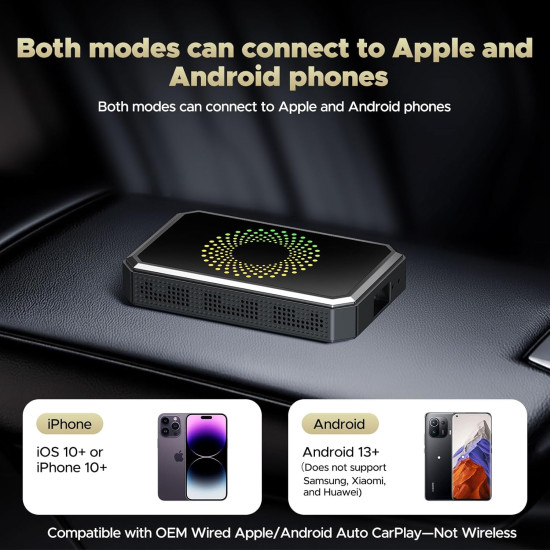 Watch YouTube & Netflix in Your Car – Wireless CarPlay & Media Box