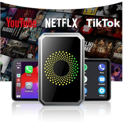 Watch YouTube & Netflix in Your Car – Wireless CarPlay & Media Box