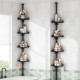 Maximize Your Shower Space And Keep Your Bathroom Organized – 4-Tier Adjustable Rotating Corner Shower Caddy