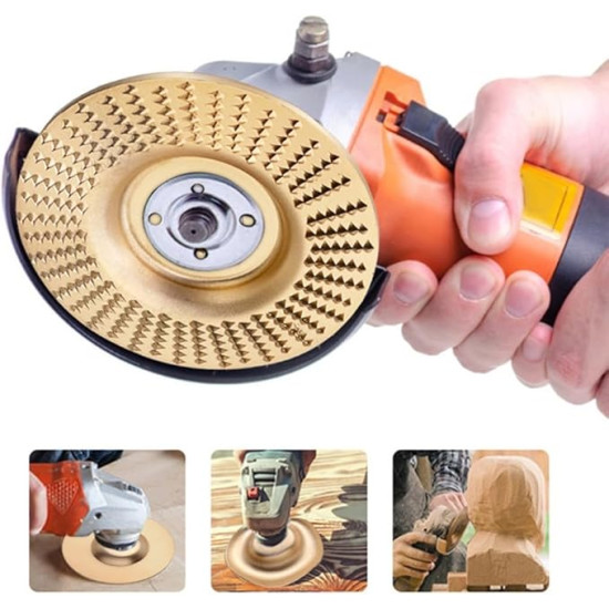 3 pcs Wood Carving Disc Set