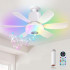 4 in 1 Socket Fan Light with Bluetooth Speaker