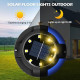 4-Pack Solar Garden Lights Outdoor Waterproof IP65 – Warm White LED Pathway & Yard Lights 