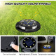 4-Pack Solar Garden Lights Outdoor Waterproof IP65 – Warm White LED Pathway & Yard Lights 