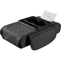 Everything Within Reach While Driving – 4-in-1 Multifunctional Car Center Console Organizer