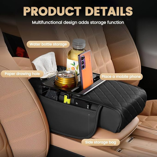 4-in-1 Multifunctional Car Center Console Organizer 4-in-1 Multifunctional Car Center Console Organizer
