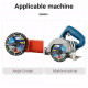 4.5 Inch Diamond Multi-Purpose Cutting Disc for Angle Grinder – Ultra Thin Diamond Saw Blade for Tile, Stone, Brick, Concrete & Metal