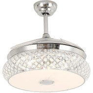 Modern Comfort for Any Room – 3-in-1 Smart Ceiling Upgrade – Fan, LED Light & Bluetooth Speaker