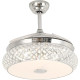 Modern Comfort for Any Room – 3-in-1 Smart Ceiling Upgrade – Fan, LED Light & Bluetooth Speaker