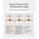 42" Smart Bluetooth Ceiling Fan with Retractable LED Lights, Remote Control & Music Speaker