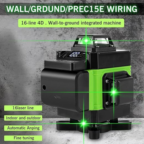 4D 8/12 Lines Laser Level