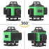 4D 8/12 Lines Laser Level