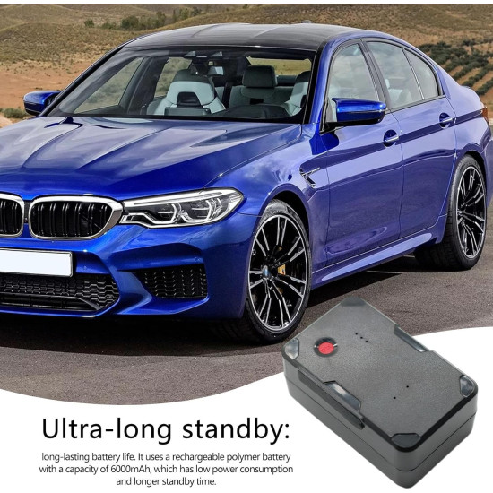 4G GPS Vehicle Tracker & Anti-Theft Alarm – Real-Time Car Tracking, Route History & Speed Monitoring (28-40 days Battery Life)