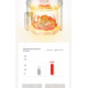 4L Glass Air Fryer 1200W – Oil-Free Cooking with Visible Window