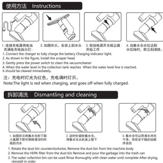 5-In-1 Cordless Squeegee