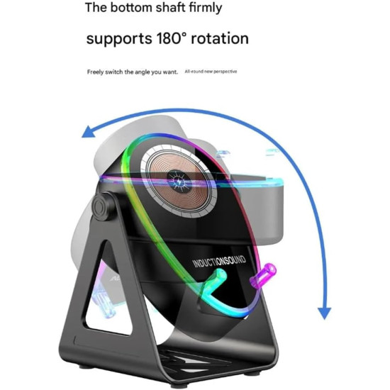 All-in-One Desk Upgrade Charge, Hold & Amplify Your Phone – 5-in-1 Wireless Charging Speaker & Phone Stand