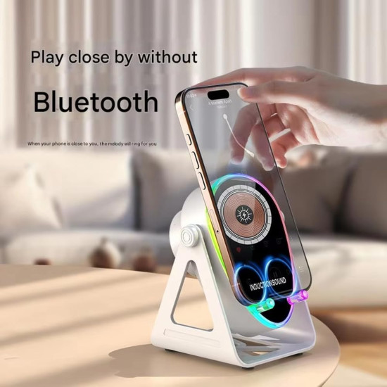 All-in-One Desk Upgrade Charge, Hold & Amplify Your Phone – 5-in-1 Wireless Charging Speaker & Phone Stand